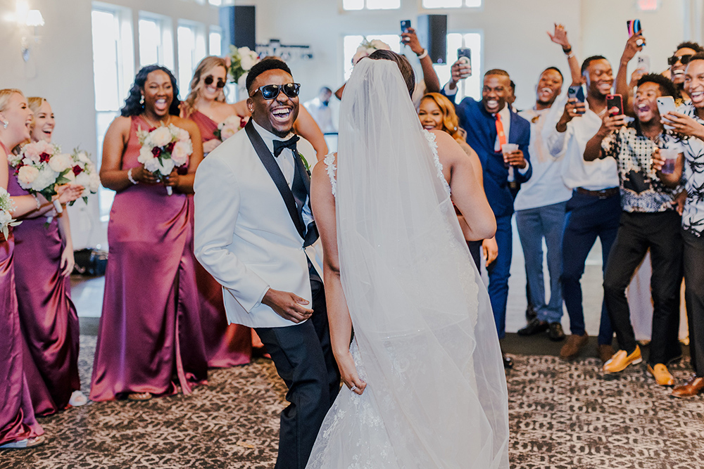 couple dancing on dance floor